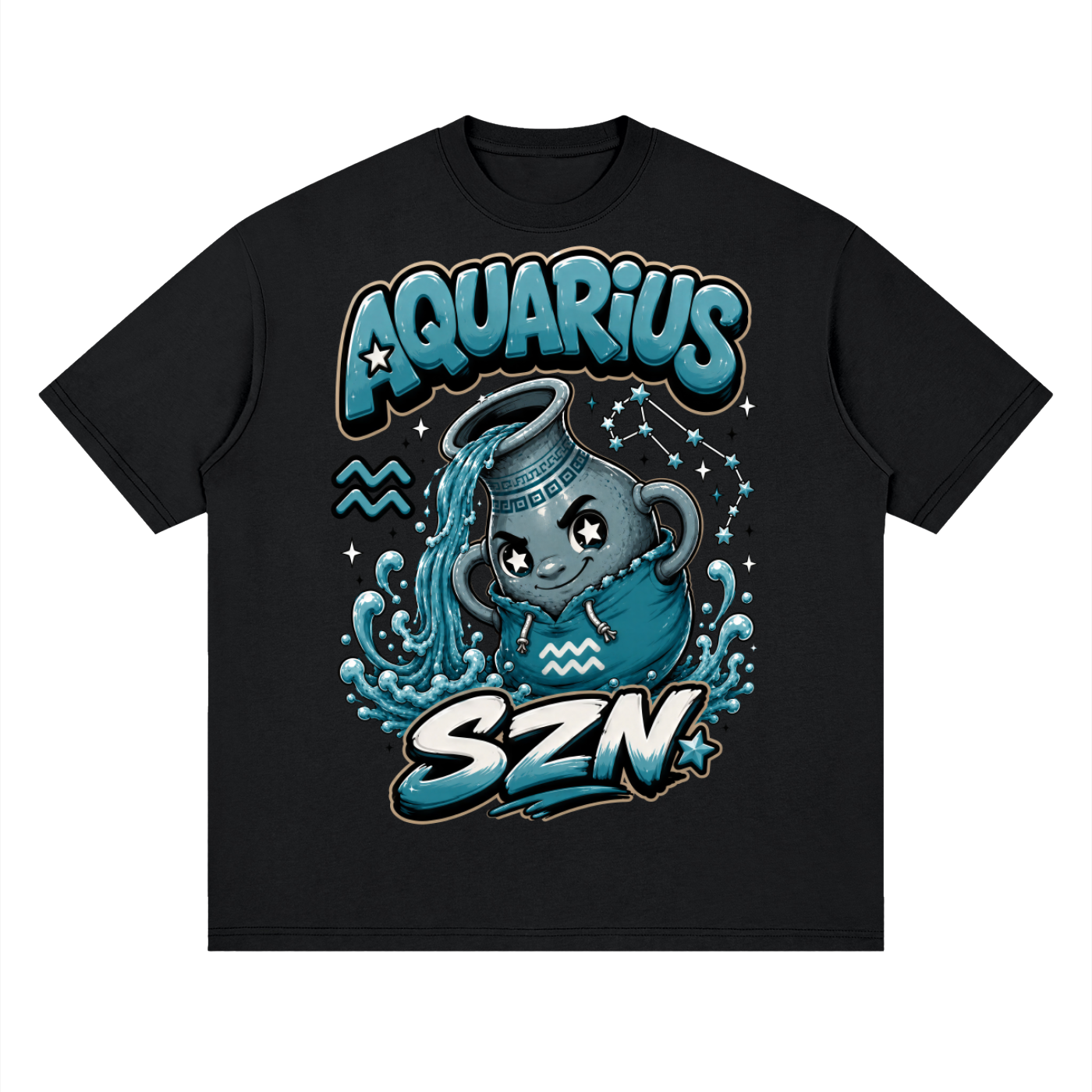 MEN’S AQUARIUS (DROP SHLDR) TEE