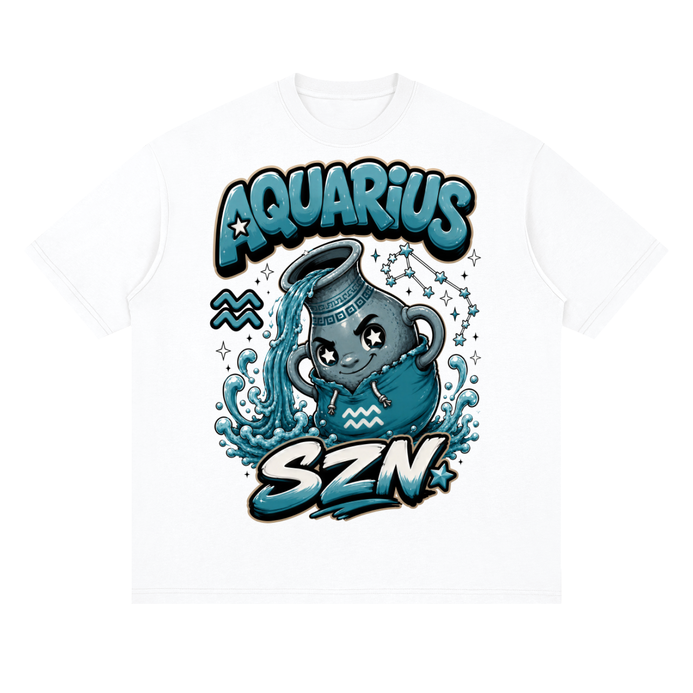 MEN’S AQUARIUS (DROP SHLDR) TEE