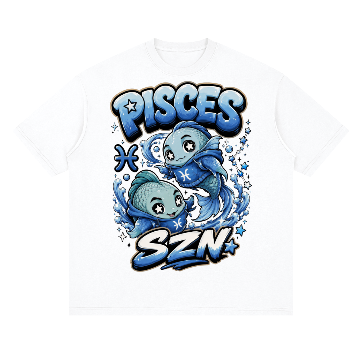 MEN’S PISCES (DROP SHLDR) TEE